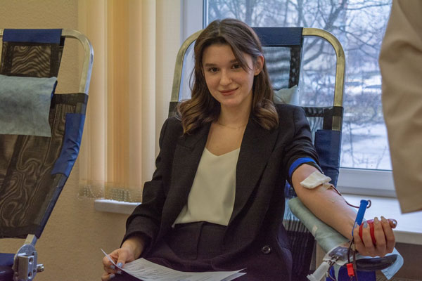 Студенты РАНХиГС в Москве провели ежегодную донорскую акцию 